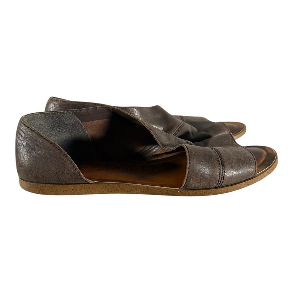 Sole Society Colvan Women’s Flats Brown Size 8 M Cut Off Point Toe Shoes